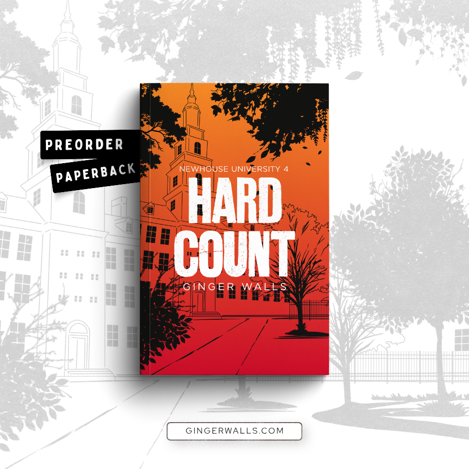 Hard Count Signed Illustrated Cover (NEW VERSION)